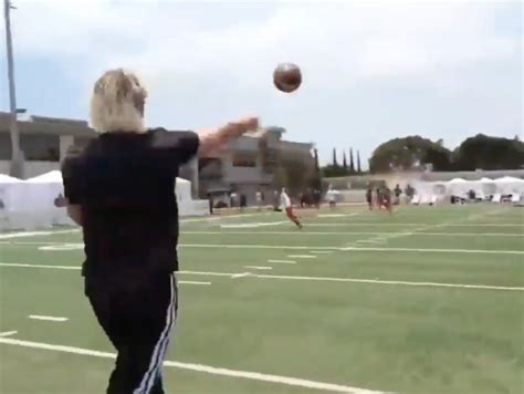 Ohio State's future QB1 has a majestic blonde mullet and an absolute ...