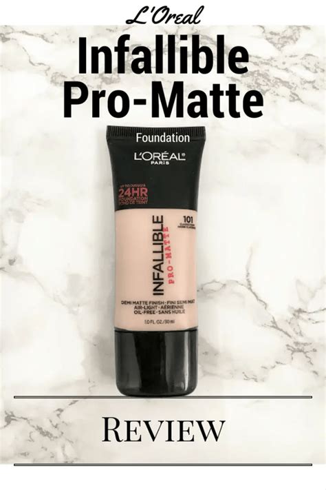 L'Oreal Infallible Pro-Matte Foundation Review | Thrifted & Taylor'd