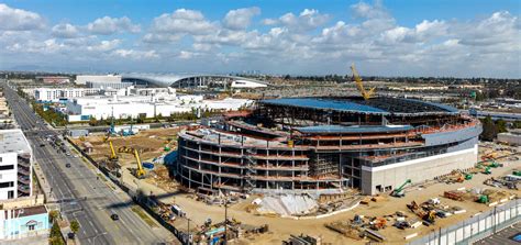 Exterior work starts for $1.2B Intuit Dome in Inglewood | Urbanize LA