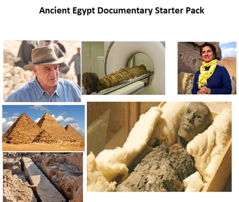 Ancient Egypt Documentary Starter Pack : r/starterpacks