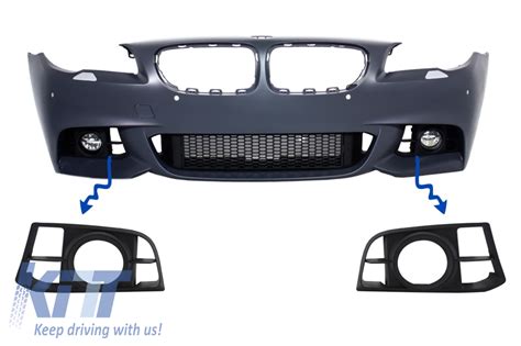 Fog Light Covers suitable for BMW 5 Series F10 F11 NON-LCI LCI (2010 ...