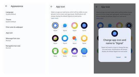 Signal rolls out a free app icon customization feature on Android