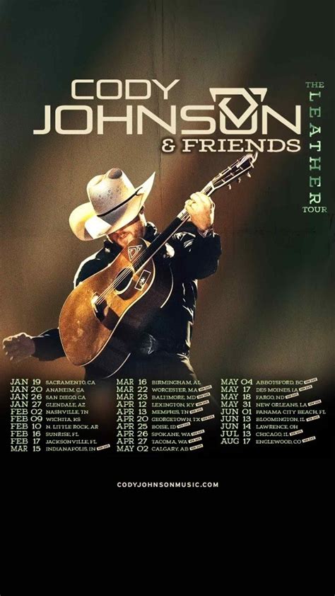 Cody Johnson Announces Additional Dates for “The Leather Tour” 2024