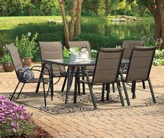 Sturdy aluminum frames and weather resistant sling fabric make these Reno Mocha Aluminum Patio ...