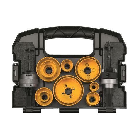 DEWALT 13-Piece Bi-Metal Non-Arbored Hole Saw Set in the Hole Saws & Kits department at Lowes.com