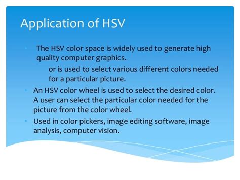 HSV color model