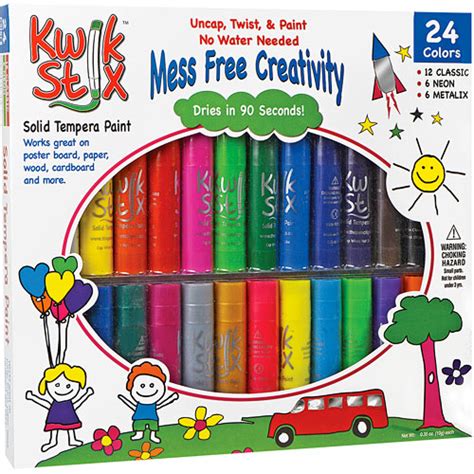 Kwik Stix Paint Sticks 24 Pack - Smart Kids Toys