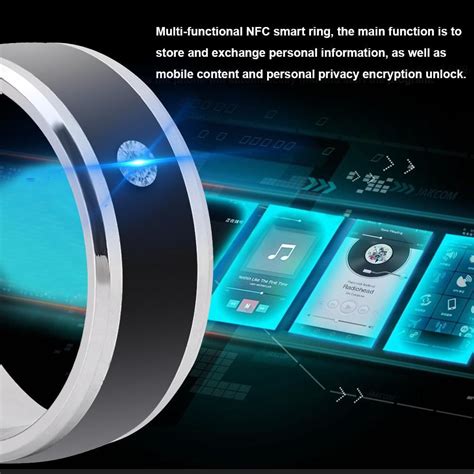 Tebru - Tebru NFC Multi-function Smart Ring, NFC Multi-function Smart Rings Magic Wearable ...