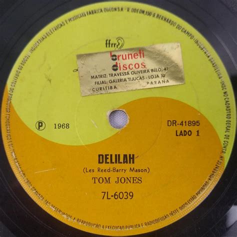 Tom Jones - Delilah | Releases | Discogs