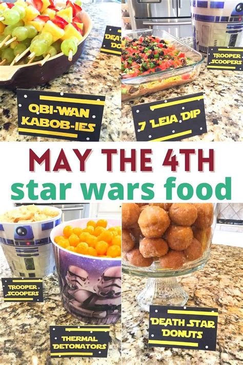 Star Wars Food Label Printables