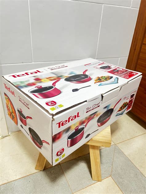 Tefal 4-Piece Induction Safe Cooking Set NEW, TV & Home Appliances, Kitchen Appliances, Cookers ...