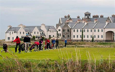 Playing a round at Donald Trump's golf course in Ireland