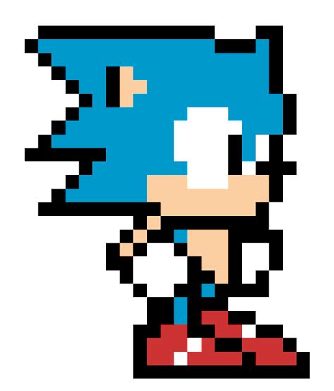 Sonic the Hedgehog Pixel Art Templates | Minecraft Pixel Art Building Ideas