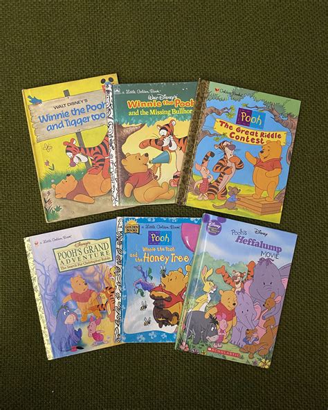 6 Winnie the Pooh Books Disney Hardcovers | Etsy