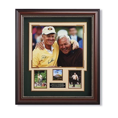 Jack Nicklaus and Arnold Palmer Autographed Memorabilia | Frontgate