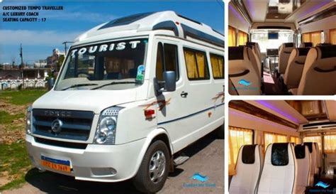 17 Seater Tempo Traveller | In Lucknow | Comfort My Travel