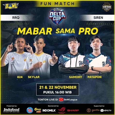 Babak Final 'Delta Cup: Mobile Legends: Bang Bang' Hadirkan Generasi Pro Team Terbaru. Saksikan ...