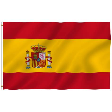 Anley 3x5 Foot Spain Flag - Spainish National Flags Polyester - Walmart.com