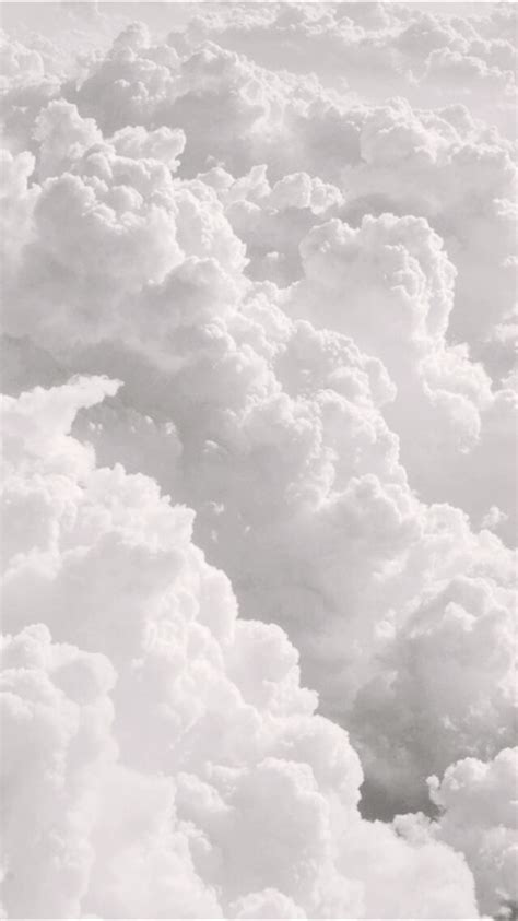 Soft, billowing clouds. Soft White. Blanc, Nuage, Winter White Aesthetic HD phone wallpaper | Pxfuel