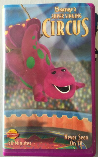 Barney Super Singing Circus Dvd Empire