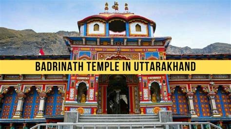 Badrinath Temple Travel Guide - Location, How to Reach, & Best Time to ...