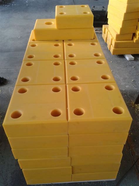 Yellow UHMWPE Dock Bumper_UHMWPE Loading Dock Bumper