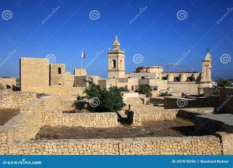 The Gozo Citadel Fortress on the Island of Gozo. Malta Editorial Photo - Image of citadel ...