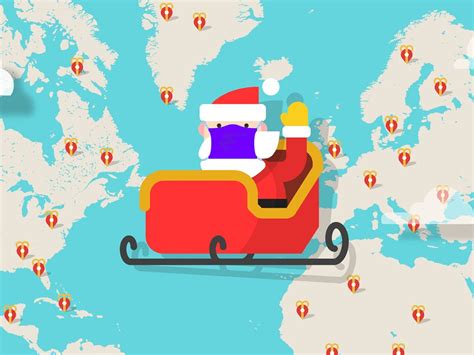 Where Is Santa Right Now 2024 Map - Geri Pennie