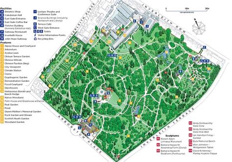 Royal Botanic Garden, Inverleith - 1870 Map