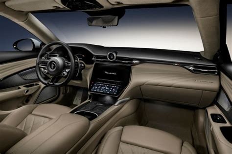 Maserati reveals posh and high-tech cabin of the 2024 GranTurismo