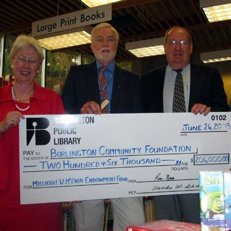 Burlington Public Library - Burlington Community Foundation