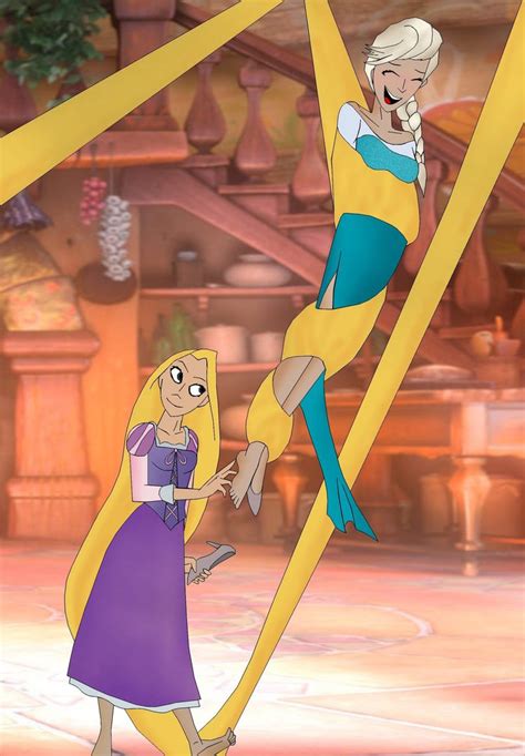 Image - Rapunzel tickles elsa by tkgeek-d7e6skw.jpg | Rise of the Brave ...