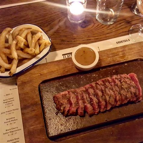 Honeypot Blogs: Dinner at Flat Iron Steak, Shoreditch | Food