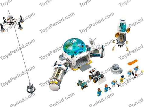 LEGO 60350 Lunar Research Base Set Parts List