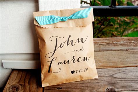 Wedding Favor Bags - Personalized Wedding Favor Bag - Country ...