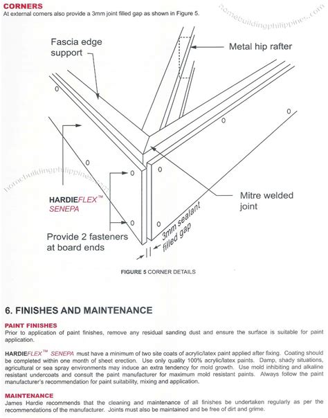 HardiFlex Senepa Fiber Cement Fascia Board Installation Philippines