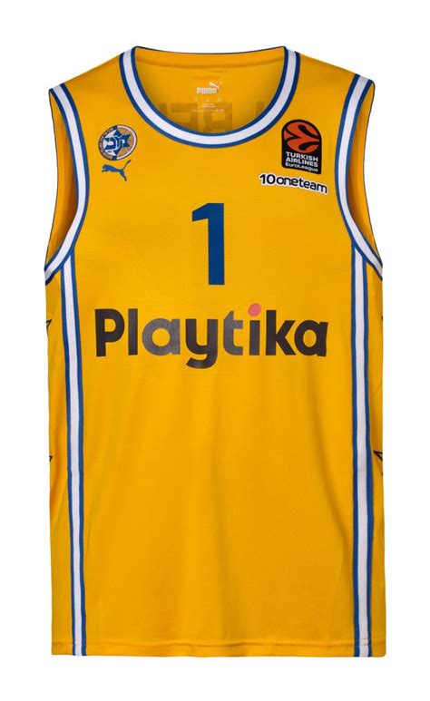 Maccabi Tel Aviv 2021-2022 Home Jersey