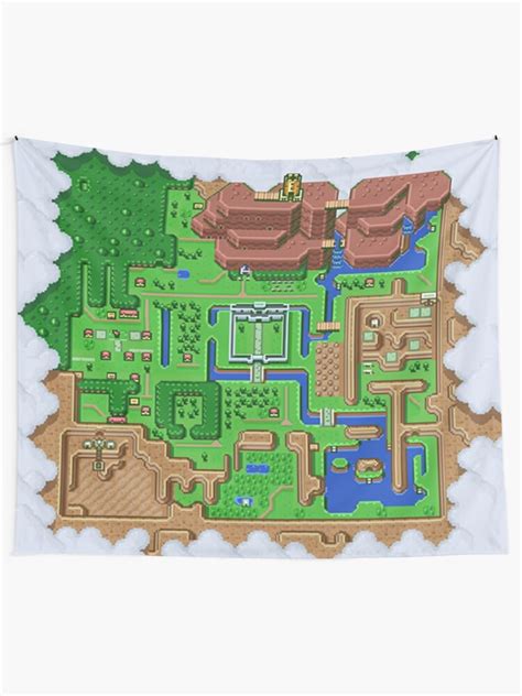 "LttP: World Map" Tapestry for Sale by TheDevil99 | Redbubble