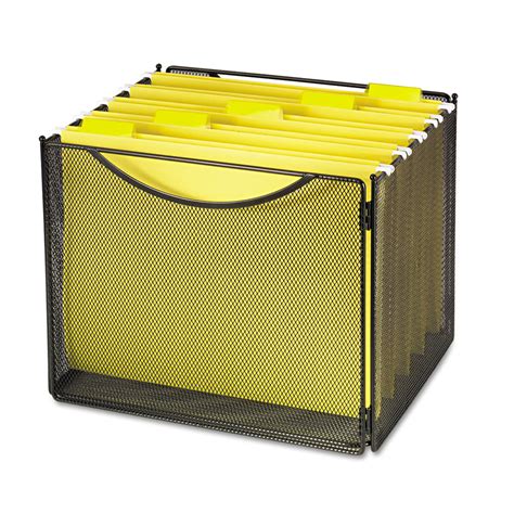 Desktop File Storage Box by Safco® SAF2170BL | OnTimeSupplies.com