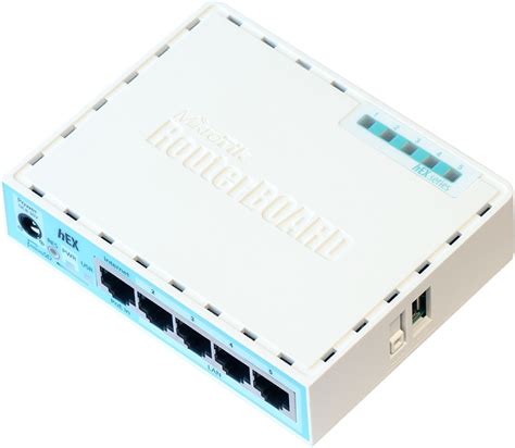 Mikrotik RouterBoard hEX RB/750Gr3 RB750Gr3 (was RB750G) 5 port 10/100/1000 switch and/or router ...