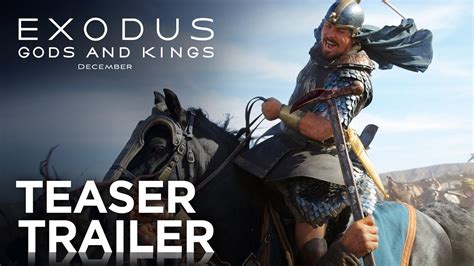 Exodus: Gods and Kings | Teaser Trailer [HD] | 20th Century FOX - YouTube