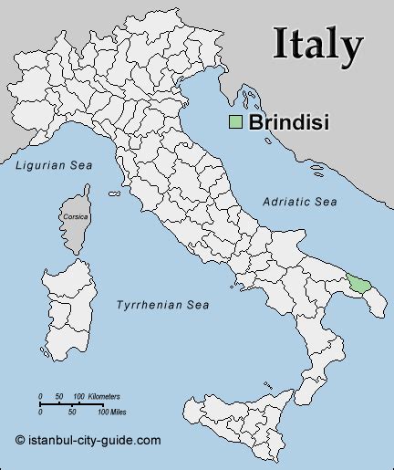 Brindisi Map