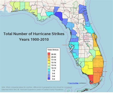 Where do hurricanes strike Florida? (110 years of data) - SAS Learning Post