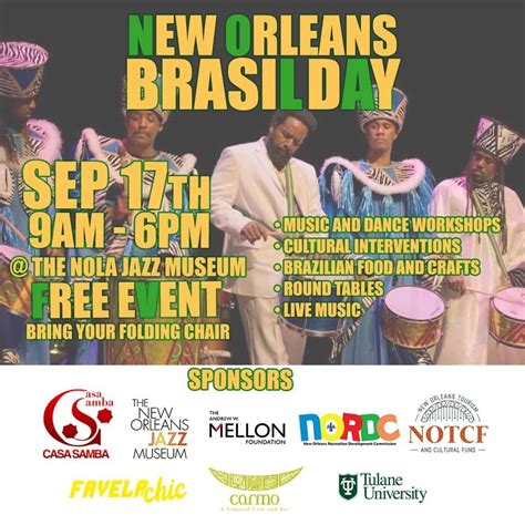 The First Annual New Orleans Brasil Day presented by the New Orleans ...