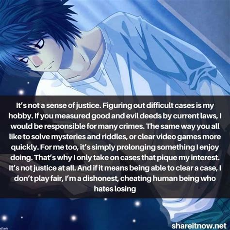 L Lawliet Quotes Monster Lying monsters are a real nuisance