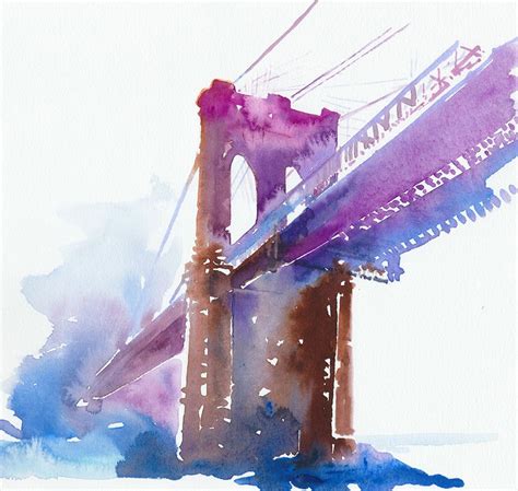 New York Project. | Ilustración de nueva york, Puente de brooklyn ...