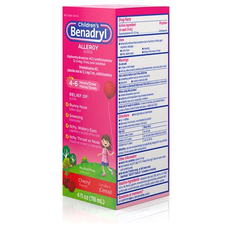 Antihistamine Dosage For Toddlers | Kids Matttroy