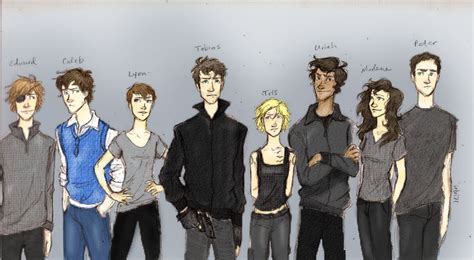 Divergent Character Lineup by Iabri71 colored by cheesebucket100 on DeviantArt