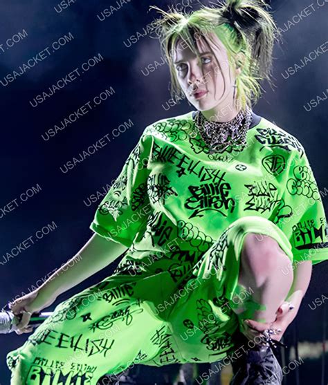 Billie Eilish Green Halloween Costume | Latest Trent 2023 Halloween Ideas