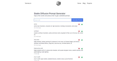 Stable Diffusion Prompt Generator - AIPromptly